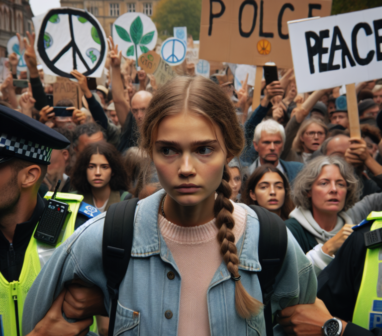 Greta Thunberg detained at pro-Palestinian demonstration