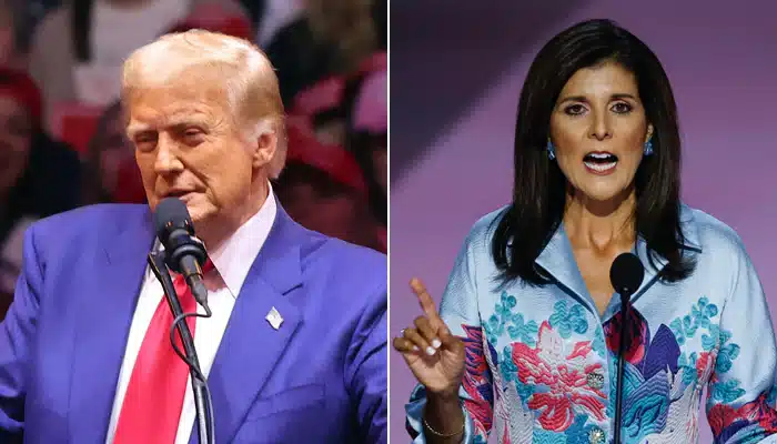 Trump Ignores Nikki Haley