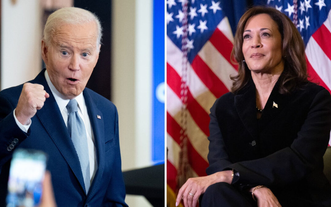 Biden Tells Harris ‘You’re Not Going Anywhere’ At DNC Event