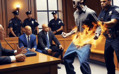 Courtroom Turmoil: Beach Attack Thug Unleashes Fury on Cops During Sentencing