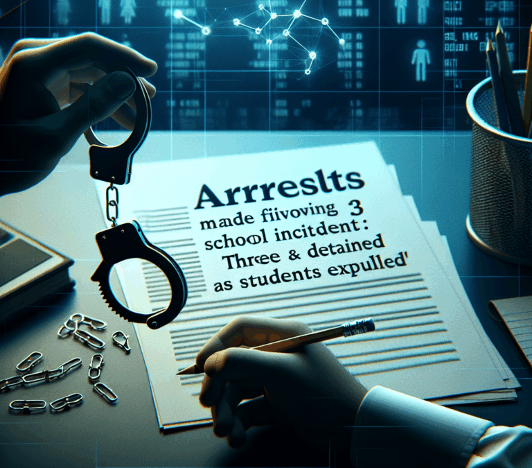 Arrests Made Following Violent School Incident: Three Detained as Students Expelled