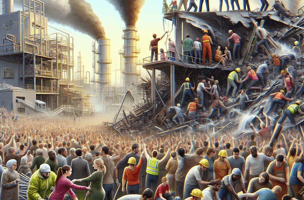 Blast: Community Unites to Rebuild Following Tragic Explosion at Chinese Chemical Plant