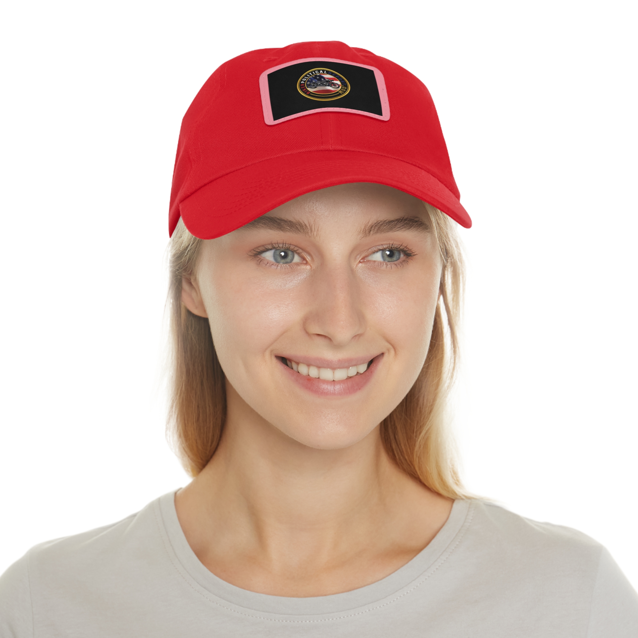 Baseball Cap with Leather Patch BPR Logo - Image 130