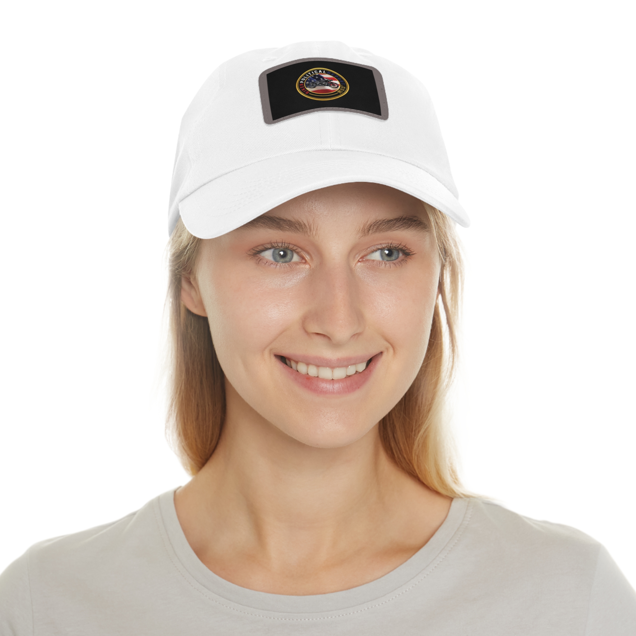 Baseball Cap with Leather Patch BPR Logo - Image 137