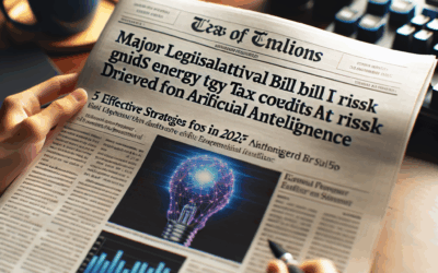 GOP Megabill Jeopardizes Energy Tax Credits Amid Inflation and AI-Driven Demand: 5 Effective Strategies for 2025