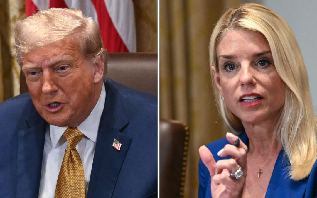 AG Bondi Responds to Epstein Fallout At Trump Cabinet Meeting