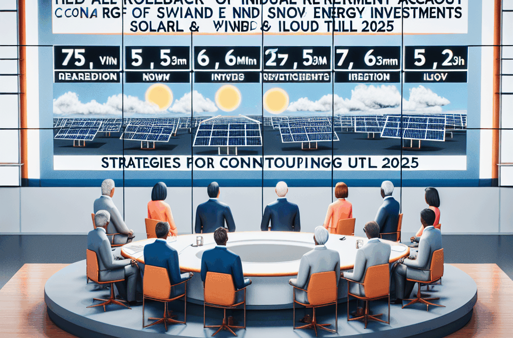 Panel Warns Solar, Wind Investment Hit by Rollback of IRA Energy Credits: 5 Strategies for 2025