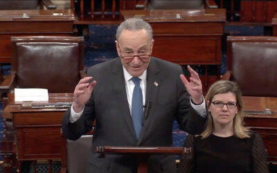 Schumer Slammed After Making Guilty Confession On Senate Floor
