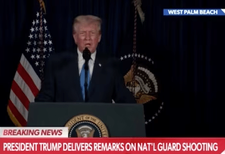 Trump Calls D.C. Guard Shooting ‘Act of Evil, Terror’