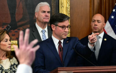 Johnson Confronted By Top Republican At Live Press Conference