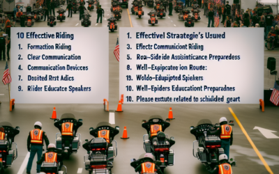 10 Effective Strategies for Motorcycle Rallies and Political Protest in 2025