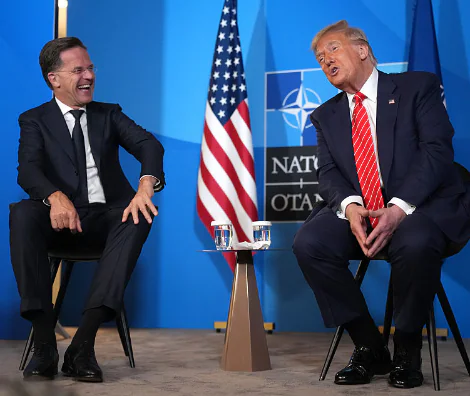 Still Stung by Iran Snub, Trump Blasts NATO After Closed-Door Rutte Meeting