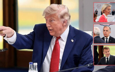 Trump Arrives Late to G7, Drops 4 Words On World Leaders