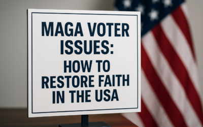 MAGA Voter Issues: How To Restore Faith In The USA