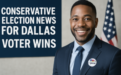 Conservative Election News For Dallas, USA Voter Wins
